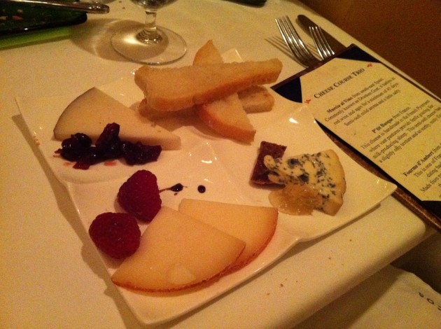Cheese Course Trio from Citricos