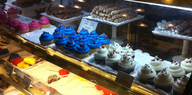 Closeup of Walt Disney World Cupcakes Closeup of Walt Disney World Cupcakes