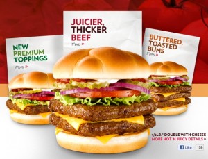 Dave's Hot 'n Juicy Burgers from Wendy's