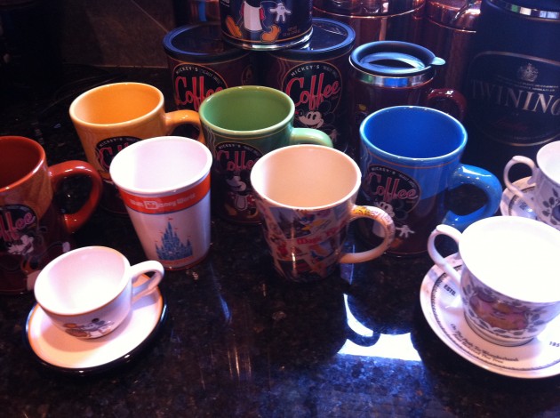 Disney Coffee Cups from Walt Disney World