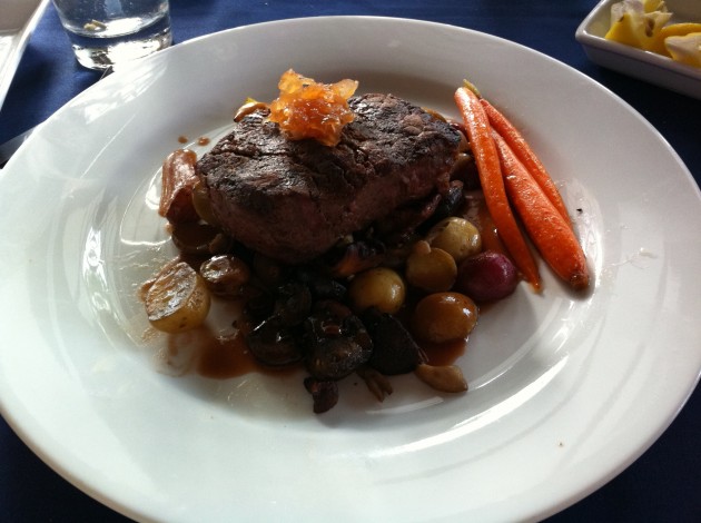 Filet Mignot at Narcoosee's Restaurant