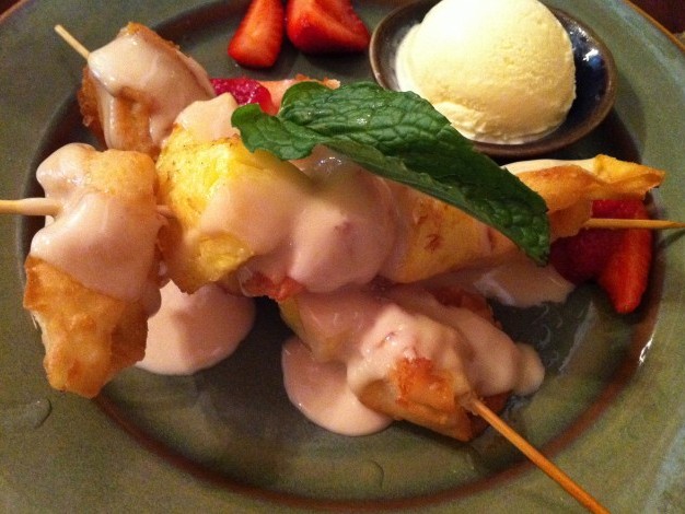 Fried Wontons at the Yak and Yeti