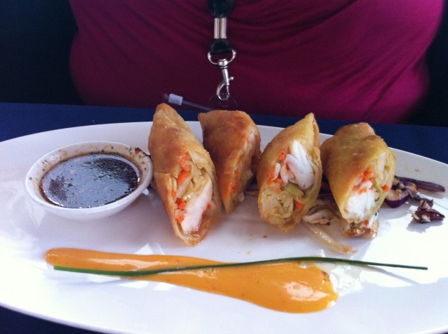 Lobster Spring Roll at Narcoosee's