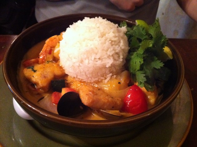 Malaysian Seafood Curry from Yak and Yeti