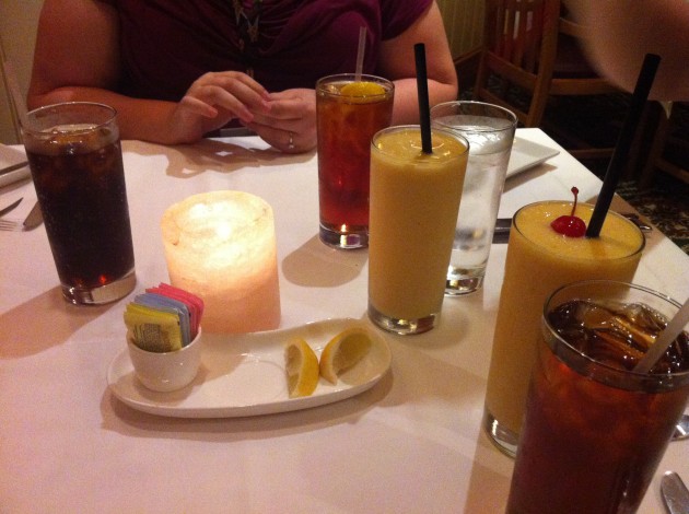 Mango Smoothies at the Yachtsman Club Mango Smoothies at the Yachtsman Club