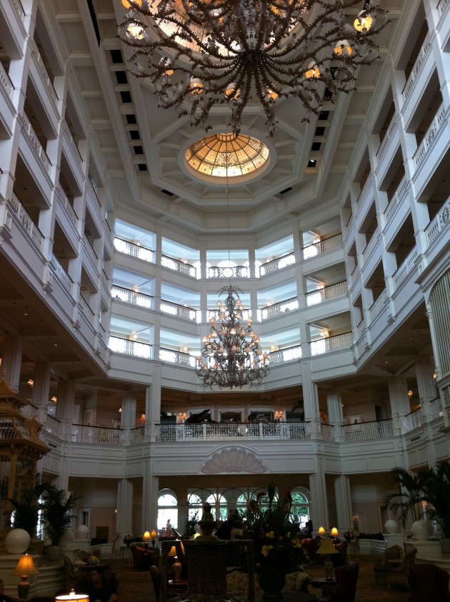 The Grand Floridian Lobby at Walt Disney World