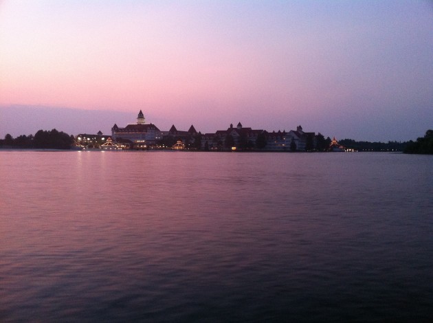 The Grand Floridian at Sunset