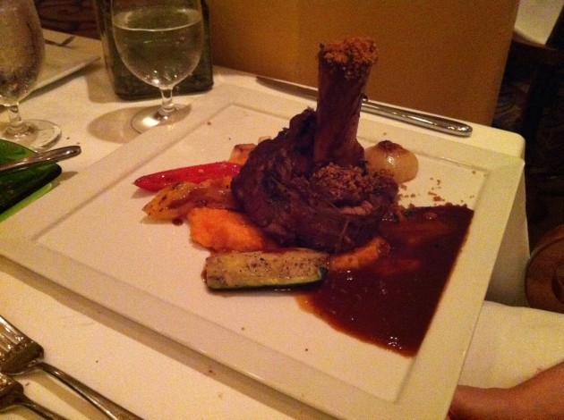 Braised Veal Shank from Citricos