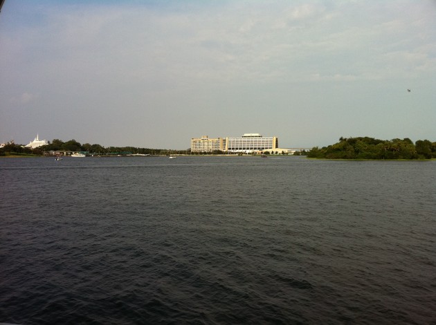 The Contemporary Resort at Walt Disney World as Seen from Narcoossee's Restaurant