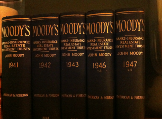 Moody's Manuals Moody's Manuals