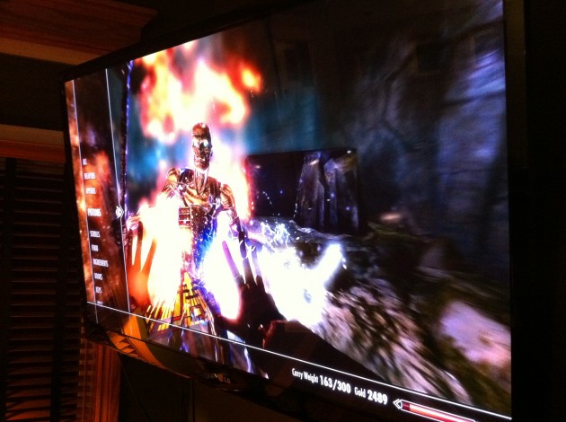 Skyrim Draugr Fighting