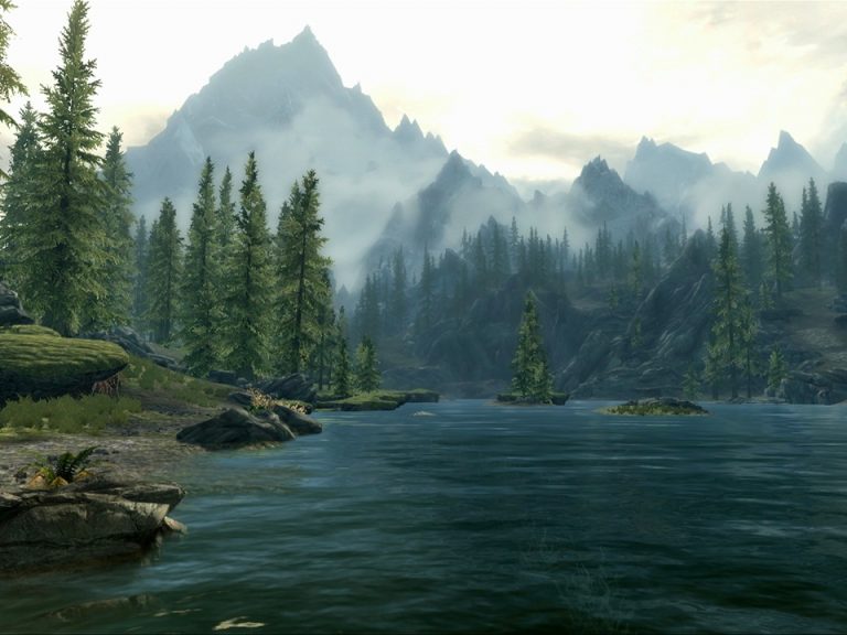 The Elder Scrolls V Skyrim Lake Vista