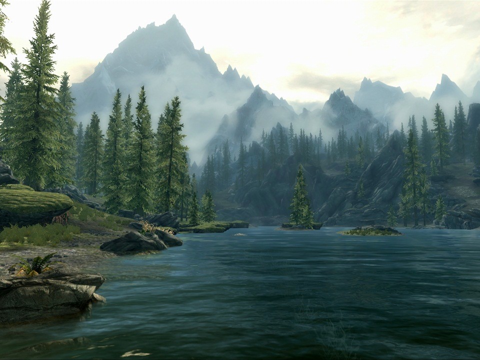 The Elder Scrolls V Skyrim Lake Vista