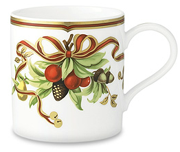 Tiffany & Company Holiday China Coffee Mug