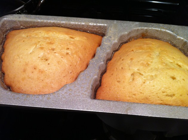 Bee Hive Cake Baked in Cake Mold