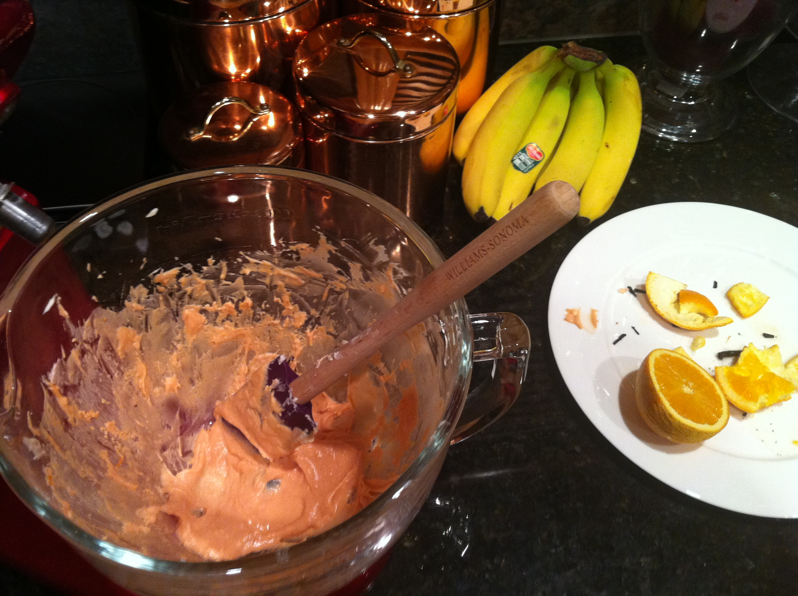 Mandarin Orange, Cinnamon, and Vanilla Icing