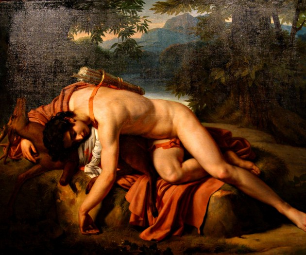 Cyparissus Mourning the Death of His Pet