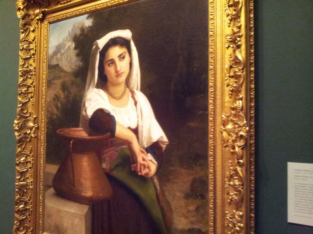 Italian Woman at the Fountain 1869 by Adolphe William Bouguereau