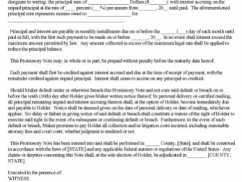 Promissory Note Borrowing Money Promissory Note Borrowing Money