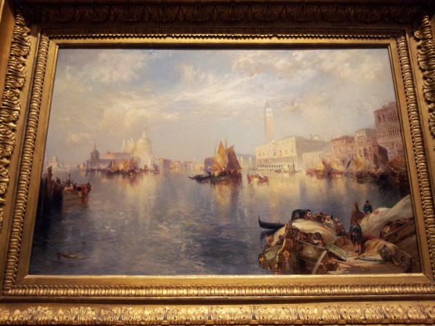 Thomas Moran Venice the Grand Canal with the Doge's Palace 1888 to 1889 Oil on Canvas