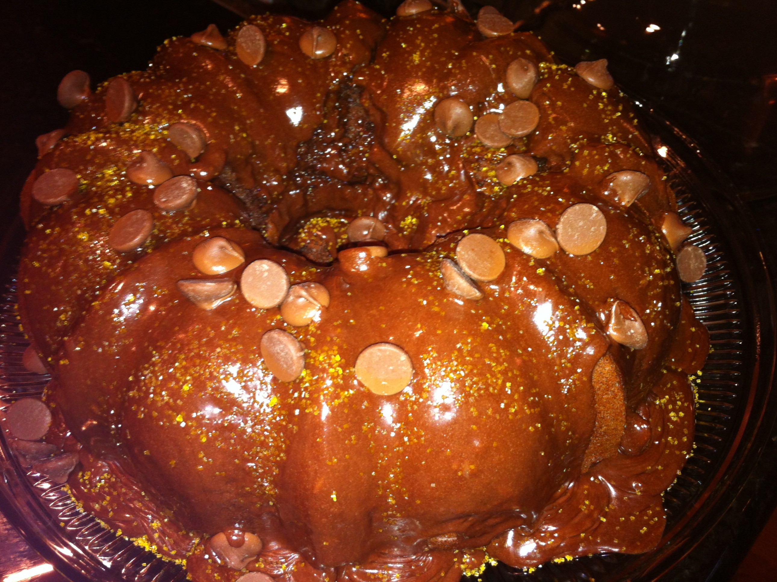 Triple Chocolate Bundt Cake Triple Chocolate Bundt Cake