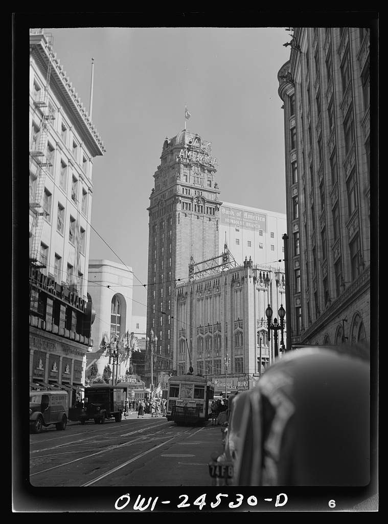 Bank of America San Francisco May 1943