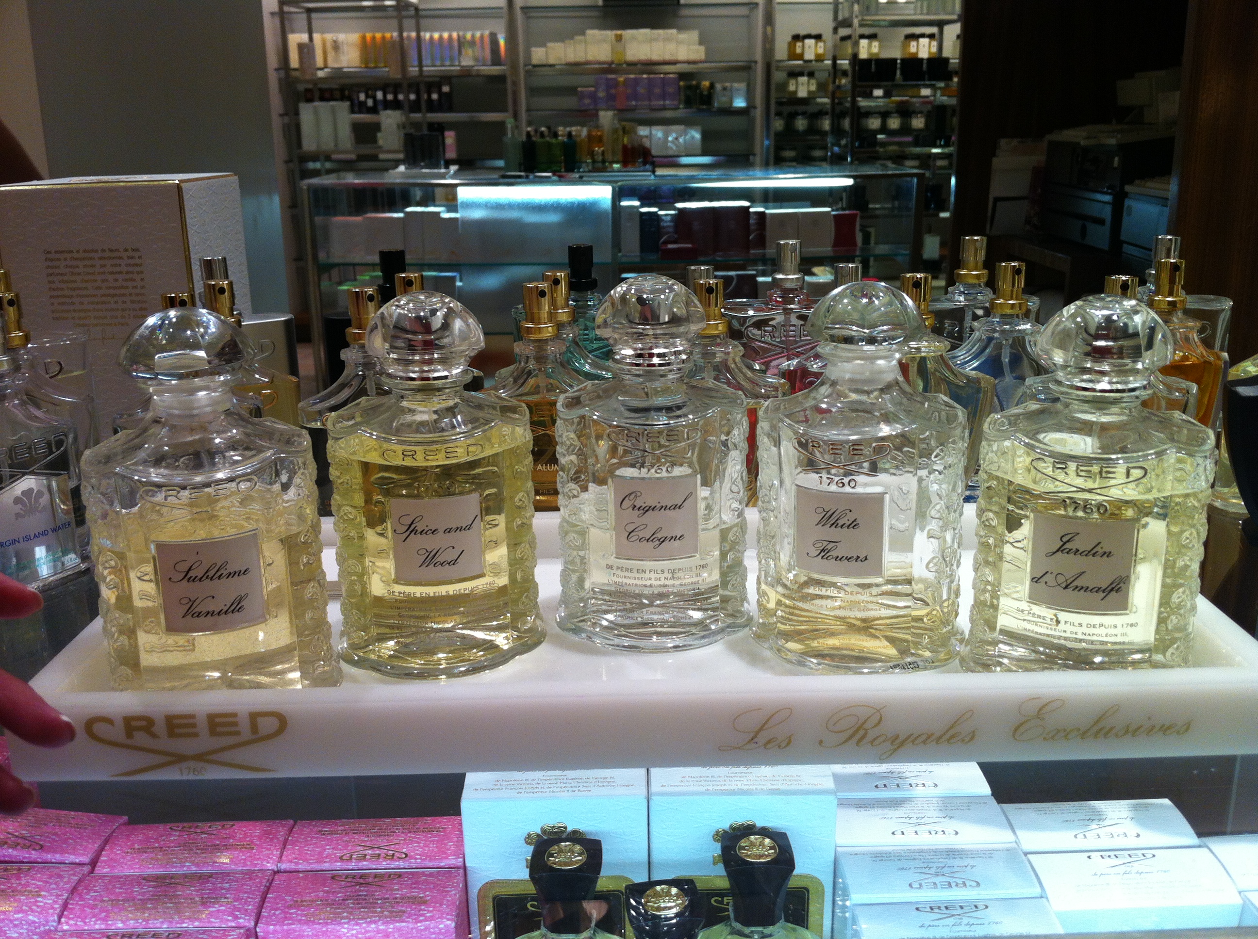 Buying Creed Sublime Vanille at the Neiman Marcus Flagship Store