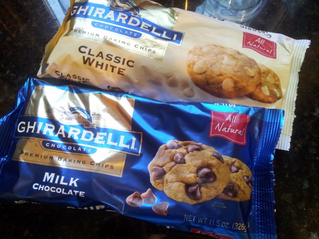 Ghirardelli Milk Chocolate and White Chocolate for Chocolate Covered Strawberries