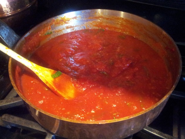 Homemade Marinara Sauce