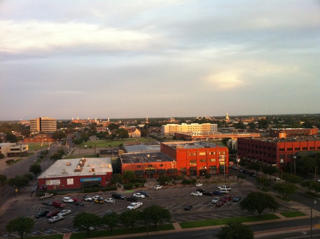 Small City in Texas from Hotel