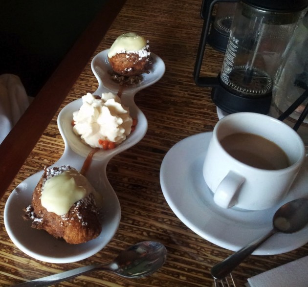 Carrot Cake Beignets Justus Drugstore