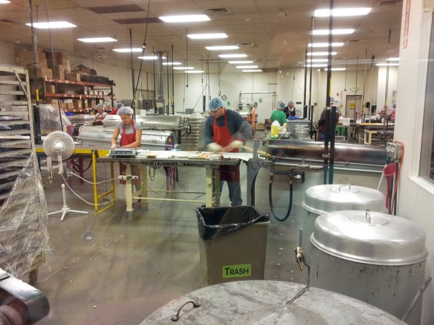 Hammond Candies Factory Tour Making Candy Canes