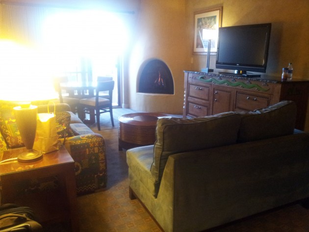 Living Room Suite Hilton Buffalo Thunder Resort Santa Fe New Mexico