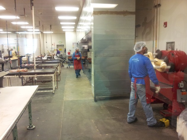 Mixing the Raw Corn Syrup and Sugar as Part of the Hard Candy Manufacturing Process