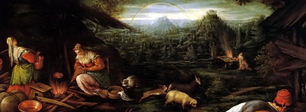 Noah After the Flood by Francesco Bassano