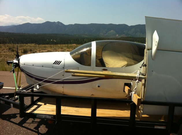 Prop Plane in Colorado