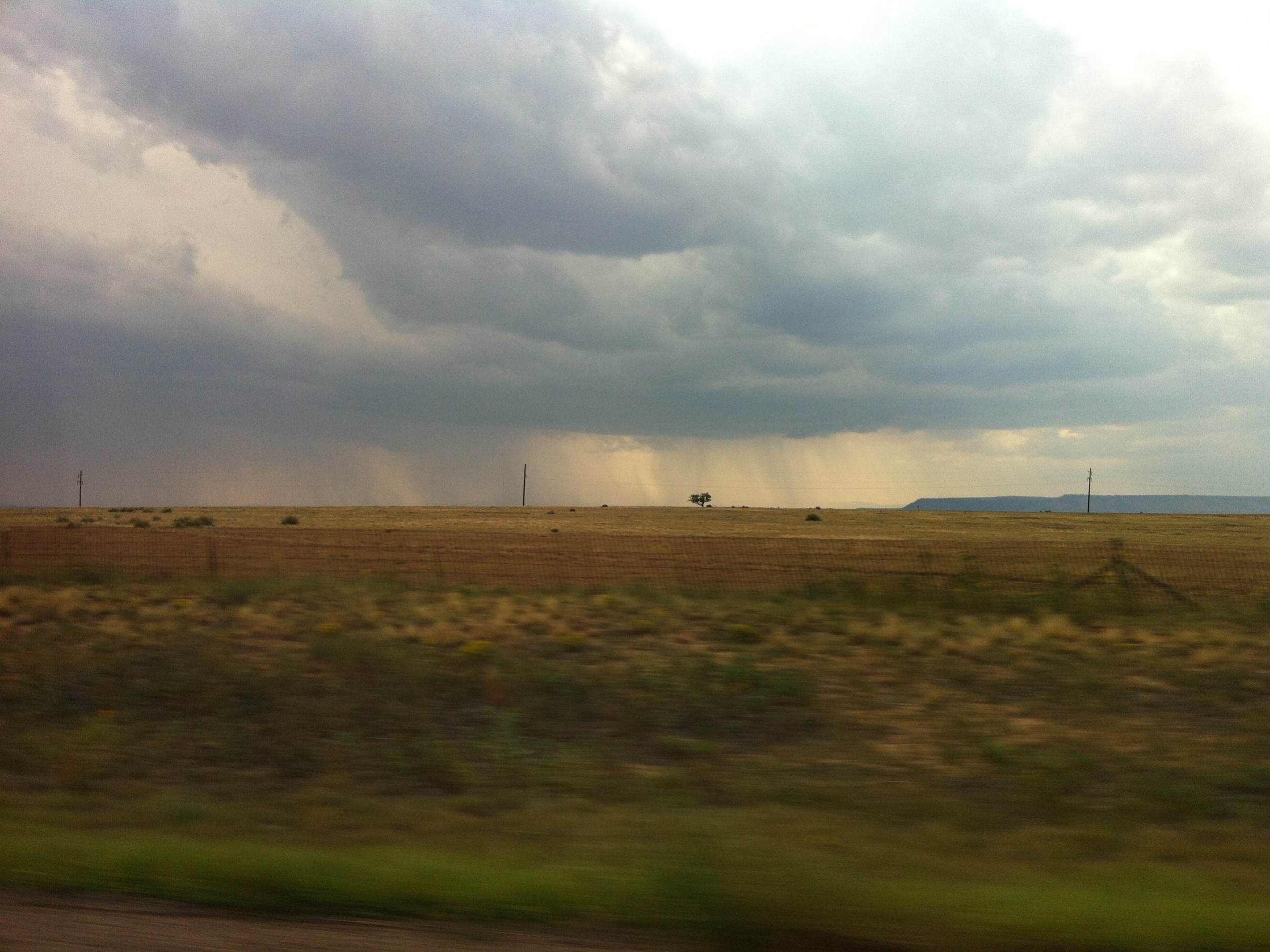 Rain in the Distance in Northern New Mexico Rain in the Distance in Northern New Mexico