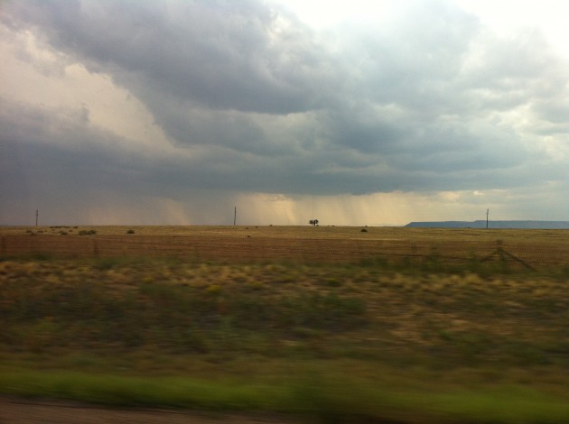 Rain in the Distance in Northern New Mexico