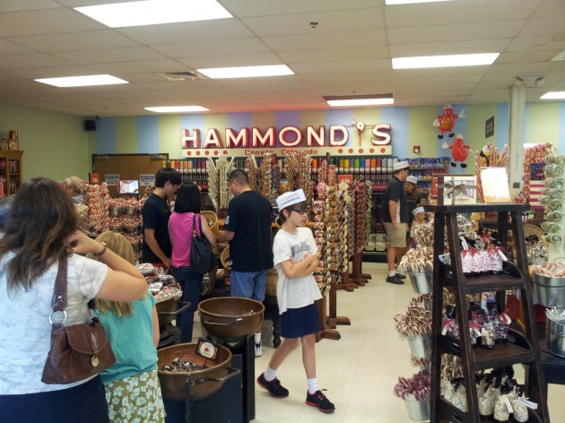 Walking Into Hammond's Candy Factory Tour Walking Into Hammond's Candy Factory Tour