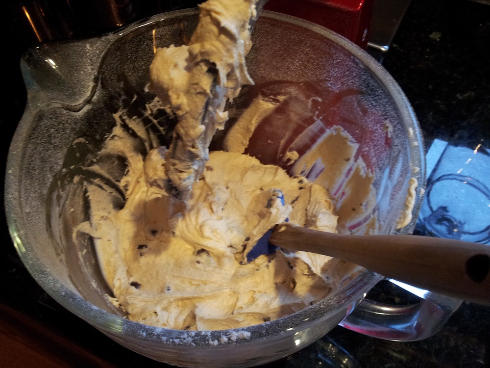 Nestle Toll House Chocolate Chunk Cookie Dough Batter