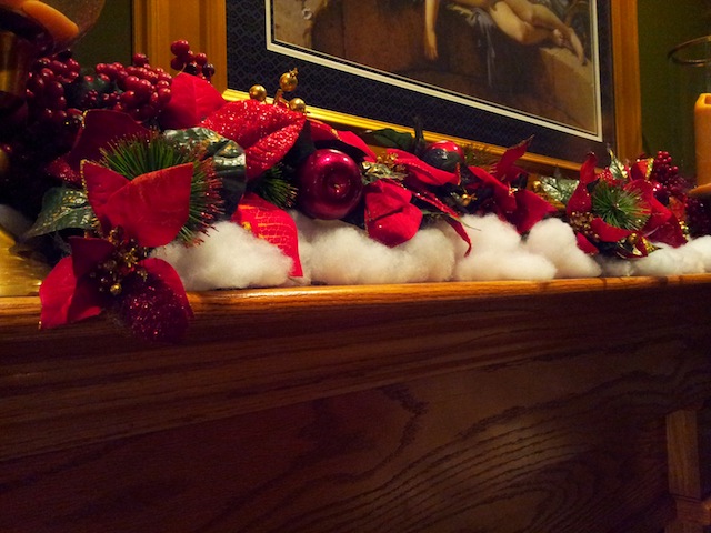 Christmas Decorations 2012 Mantel Joshua Kennon