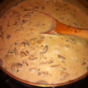 Cream of Mushroom Base for Green Bean Casserole Thanksgiving