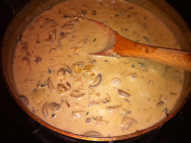 Cream of Mushroom Base for Green Bean Casserole Thanksgiving