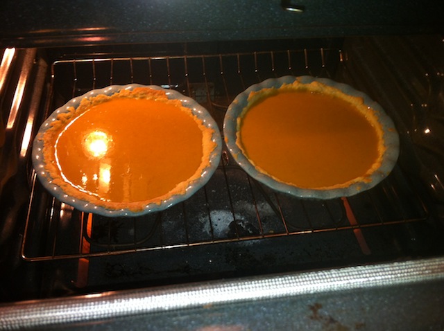 Joshua Kennon Thanksgiving Baking the Pumpkin Pies