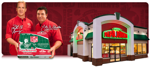 Peyton Manning Papa Johns Franchise