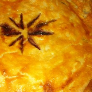 Bourbon Cherry Pie Cooling