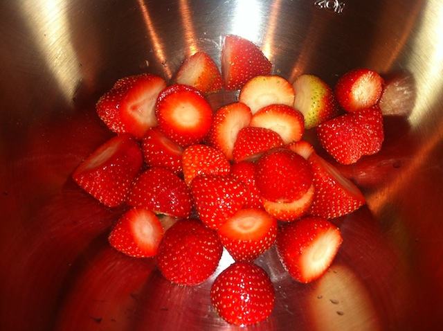 Fresh Strawberries for Jam