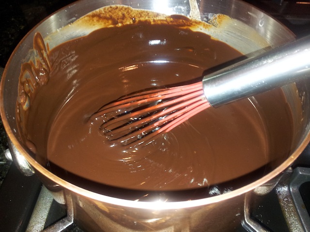 Chocolate Frosting Melting