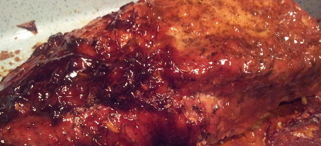 Herb Encrusted Glazed Pork Loin