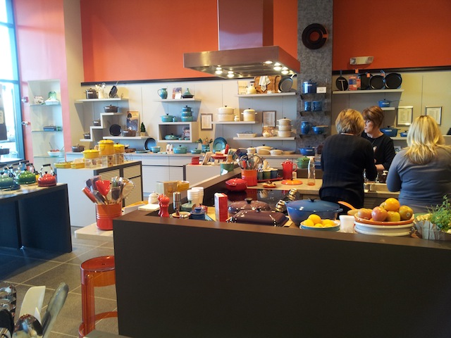 Le Creuset Cooking Demonstration Store Leawood Kansas